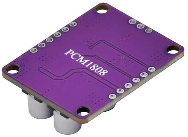 Alt view image 2 of 3 - 10pcs/slot PCM1808 audio stereo ADC single ended analog input decoder amplifier board player module