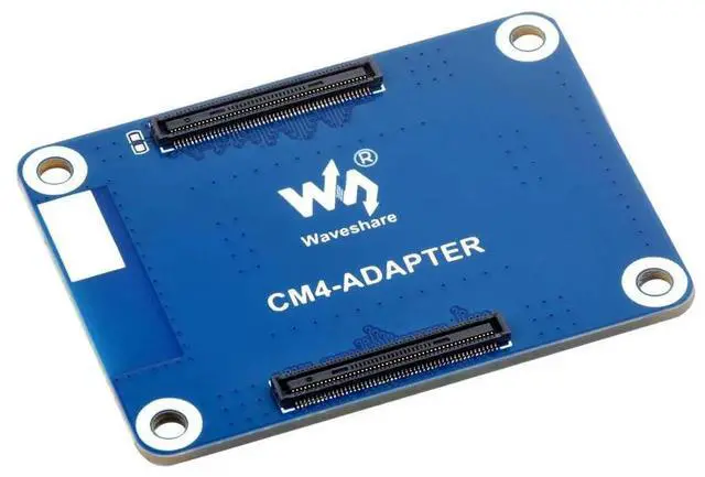Main image of Waveshare Interface Protection Adapter Board For Raspberry Pi Compute Module 4 Series,Provides Physical Protection of CM4 socket