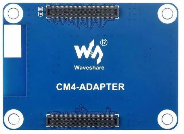 Alt view image 2 of 3 - Waveshare Interface Protection Adapter Board For Raspberry Pi Compute Module 4 Series,Provides Physical Protection of CM4 socket