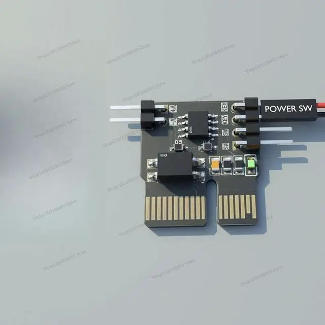 Alt view image 2 of 3 - For Computer Power-on Automatic Boot Module, Desktop Call Self-starting Delay Switch, Power Failure Recovery Automatic Start