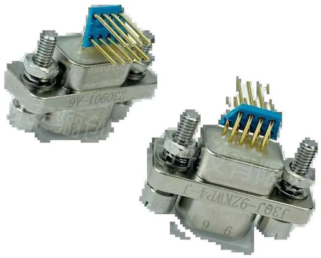 Alt view image 2 of 3 - J30J Bent-Pin Soldered Connector Gold-Plated Plug ZKW ZKW-J
