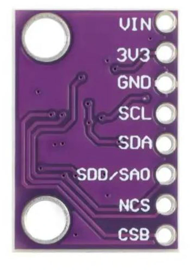 Alt view image 2 of 3 - GY-91 MPU9250+BMP280 10DOF Accelerometer Gyroscope Compass Nine-axis Sensor Module GY-91