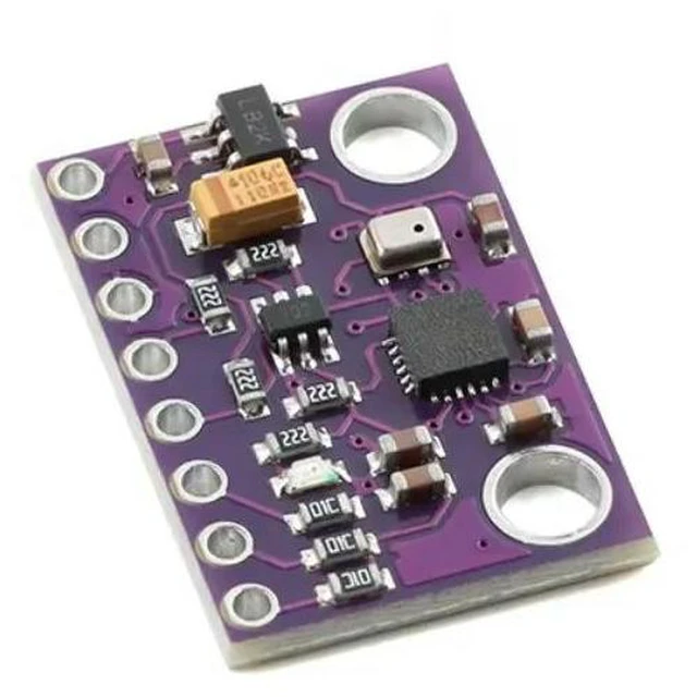 Alt view image 3 of 3 - GY-91 MPU9250+BMP280 10DOF Accelerometer Gyroscope Compass Nine-axis Sensor Module GY-91
