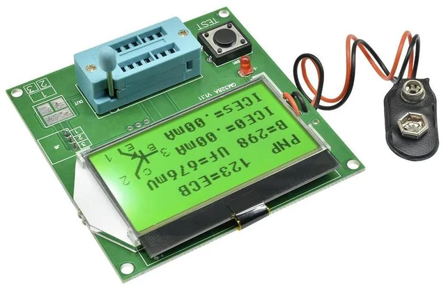 Alt view image 3 of 3 - Component GM328A Transistor Tester Graphic Wave Signal LCR\RLC\PWM\ESR