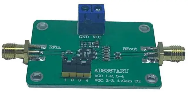 Alt view image 3 of 3 - AD8367 Automatic Gain Control AGC if Amplifier AD8367 Variable Gain Amplifier Module