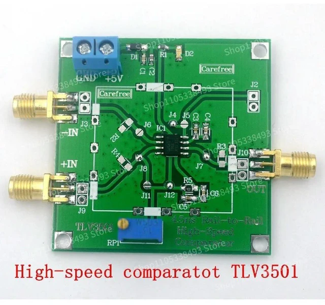 Alt view image 2 of 3 - For TLV3501 High Speed Comparator, Frequency Meter, Front End, Shaping Module 4.5ns Ultra High Speed Comparator