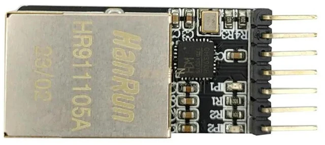 Alt view image 2 of 3 - CH390H Module 100M Ethernet Network Module SPI Interface Industrial Ethernet Replace W5500