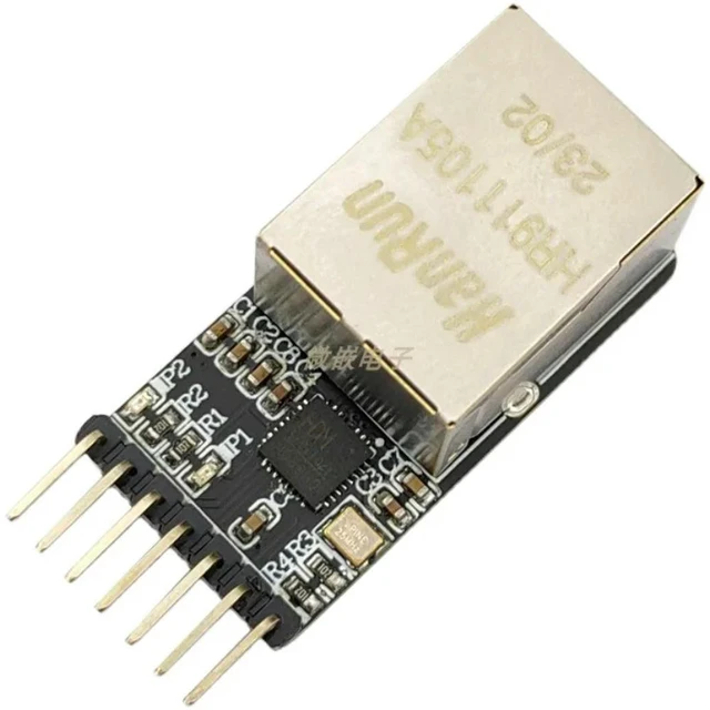 Main image of CH390H Module 100M Ethernet Network Module SPI Interface Industrial Ethernet Replace W5500