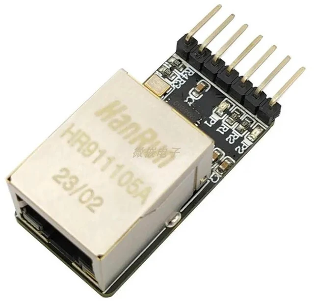Alt view image 3 of 3 - CH390H Module 100M Ethernet Network Module SPI Interface Industrial Ethernet Replace W5500