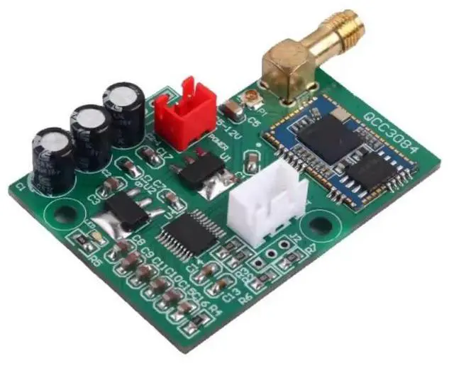 Main image of QCC3084 Lossless Bluetooth 5.4 Decoding Board LDAC Lossless Receiver 5102 Audio Chip Car Bluetooth Module