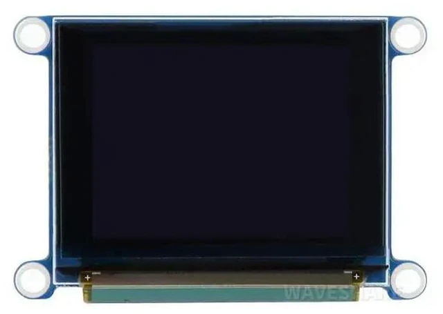 Alt view image 3 of 3 - Waveshare 1.27inch RGB OLED Display Module, 128×96 Resolution, 262K Colors, SPI Interface