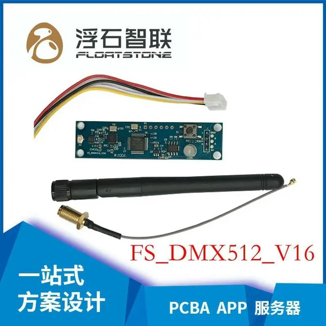 Alt view image 2 of 3 - DMX512 Transmission Module 2.4G Transponder Stage Lighting ligent Controller