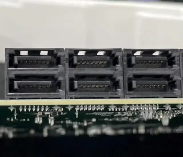 Alt view image 3 of 3 - SATA 7-pin Male and Female Connector Test Adapter Board Fixture, Tooling, for Testing Purposes