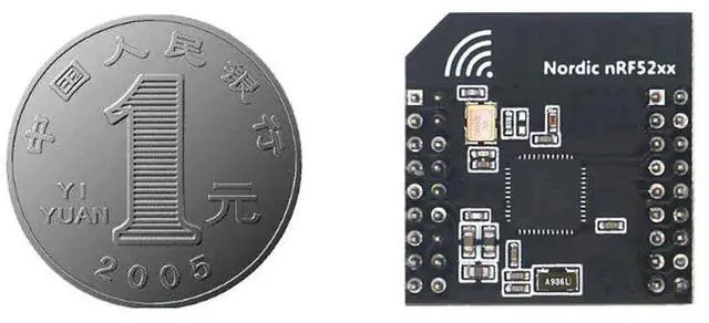 Alt view image 2 of 3 - Bluetooth 4.2 Module, Bluetooth 5.0 BLE Module, NRF52810 Module, 2.4G