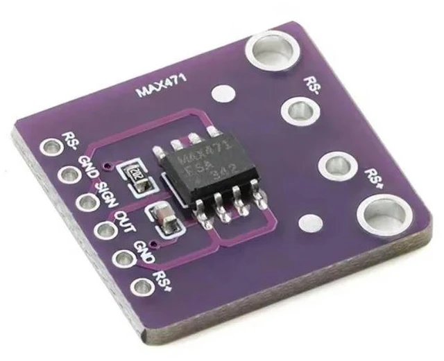 Alt view image 2 of 3 - 10pcs Max471 Voltage Current Sensor Module for AVR Test Board 5V DC 3-25V 0-3A Resistive Voltage Divider GY-471 Sensors