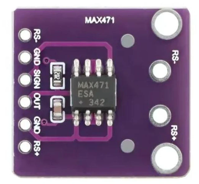 Alt view image 3 of 3 - 10pcs Max471 Voltage Current Sensor Module for AVR Test Board 5V DC 3-25V 0-3A Resistive Voltage Divider GY-471 Sensors