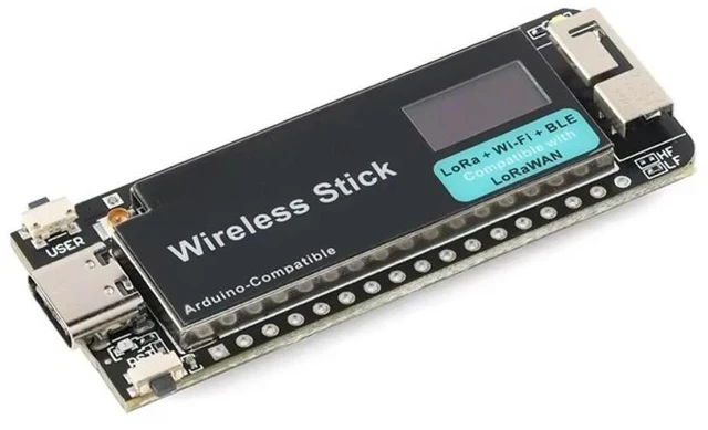 Alt view image 2 of 3 - LoRa Development Board 433-470MHz 868-915MHz BLE ESP32 Stick SX1276 for with Antenna