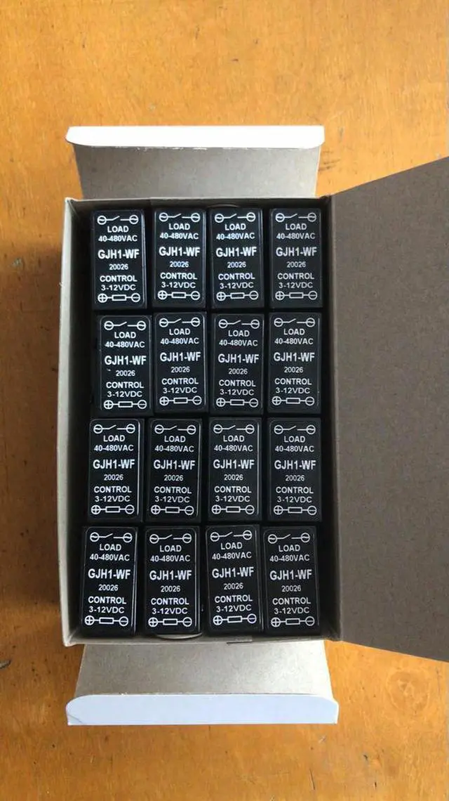 Alt view image 2 of 3 - GJH1-WF Single-phase Pin-type Ultra-miniature Solid State Relay for Gasoline Dispenser 5A24V Bedroom Contactless
