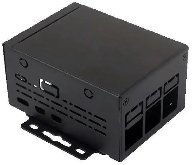 Main image of Waveshare Industrial Grade l Case (D) for Raspberry Pi 5, Larger Internal Space, Supports Installing Official Cooling Fan