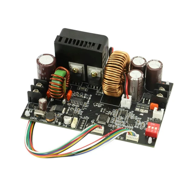 Alt view image 3 of 3 - XY6020L CNC Adjustable Direct Current Stabilized Voltage Power Supply Base Plate Constant Voltage and Current Step-down Module