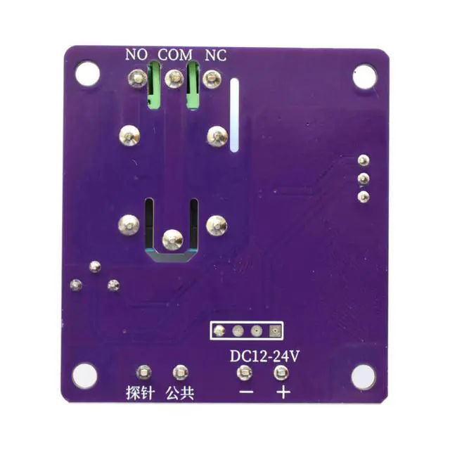 Alt view image 3 of 3 - Single-channel Single-liquid Level Probe Float Switch Liquid Level Control Delay Adjustable Water Level Control Relay Circuit