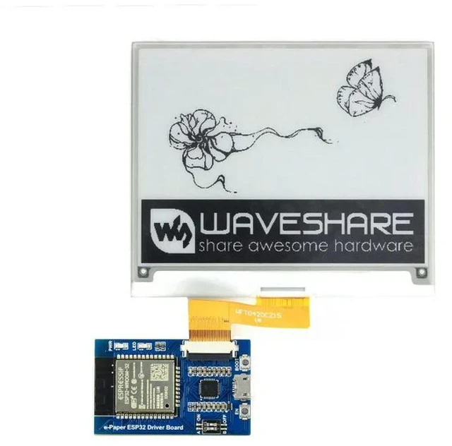 Alt view image 3 of 3 - Waveshare Universal e-Paper Driver Board with Bluetooth SoC ESP32 Onboard Supports Various SPI e-Paper Raw Panels