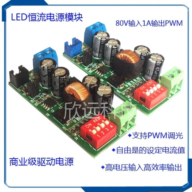 Alt view image 2 of 3 - Step-Down LED Driver Module with PWM Dimming Interface High-Voltage Constant-Current Source Output for Driving Photodiodes