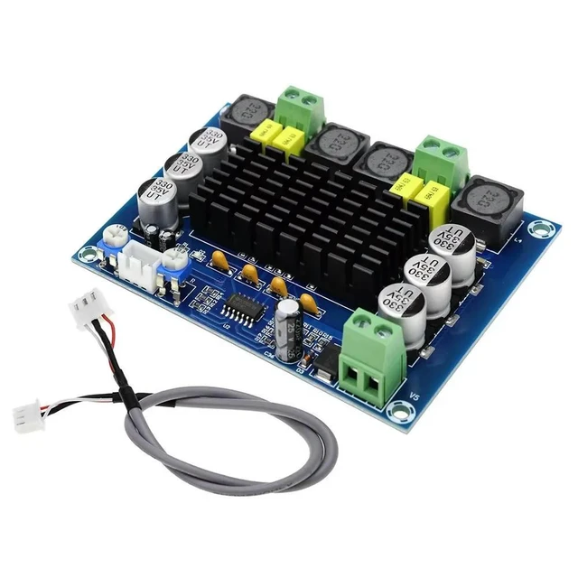 Alt view image 2 of 3 - 10PCS/LOT XH-M543 Power amplifier board TPA3116D2 dual channel 2*120W power audio amplifier board