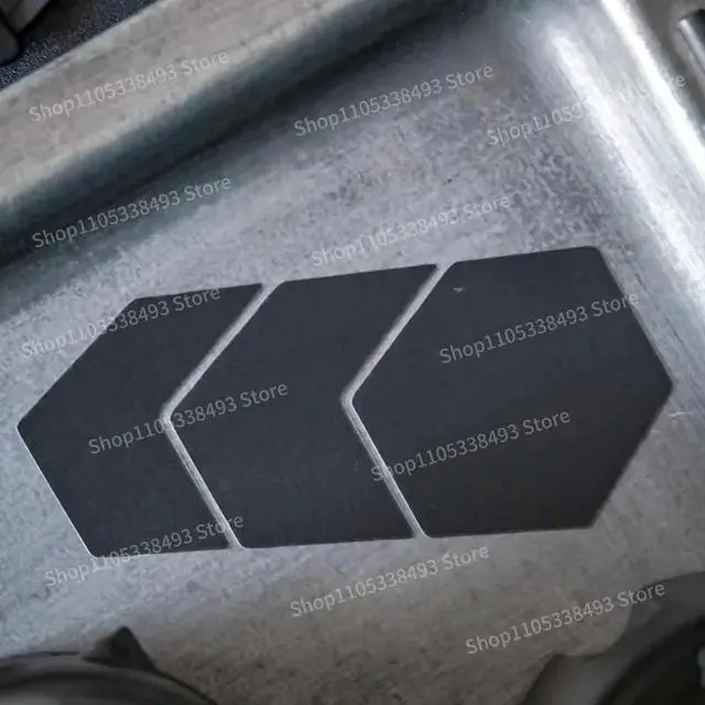 Alt view image 2 of 3 - For Creative Personality 3D Car High-end Sticker 2024 Car Sticker Scratch Scratch Cover Sticker