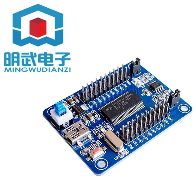 Alt view image 2 of 3 - 5PCS/LOT EZ-USB FX2LP CY7C68013A USB Core Board Development Board Logic Analyzer