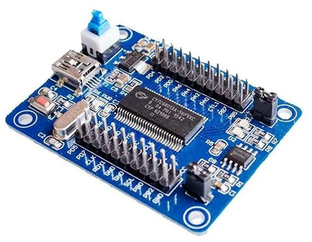 Main image of 5PCS/LOT EZ-USB FX2LP CY7C68013A USB Core Board Development Board Logic Analyzer