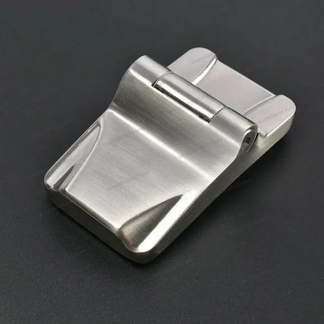 Alt view image 3 of 3 - For Public Toilet Hinge, Bathroom Partition Hardware Accessories, Spring Hydraulic Buffer Silent Silent Self-closing Door Hinge