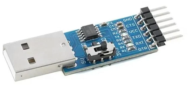Alt view image 2 of 3 - CH340K Pro Mini Programmer USB to TTL Serial Port Programmer Downloader Debugger STC Programmer CH340K USB to Serial Adapter