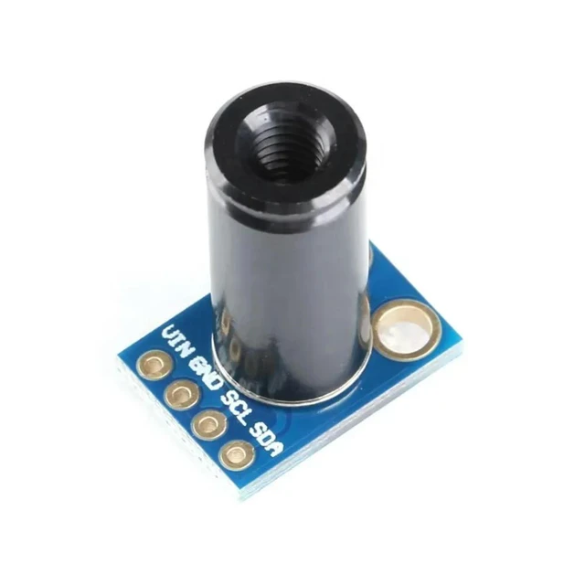 Alt view image 2 of 3 - High Precision 50cm-1m IR Temperature Monitoring Measurement Sensor GY-906 MLX90614ESF DCI Infrared Temperature Sensor Module