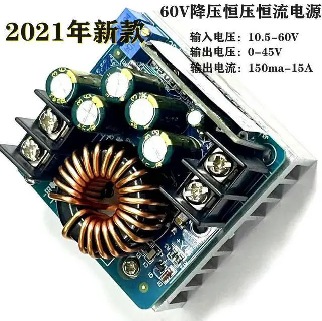 Alt view image 2 of 3 - DC-DC 400W High-Power Step-Down Constant Voltage/Constant Current Adjustable Power Module Charger LED Driver Power Sup