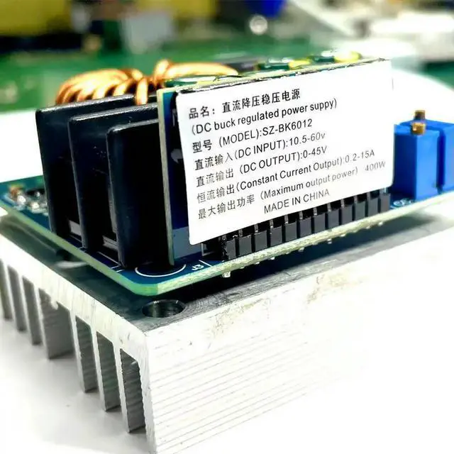Alt view image 3 of 3 - DC-DC 400W High-Power Step-Down Constant Voltage/Constant Current Adjustable Power Module Charger LED Driver Power Sup