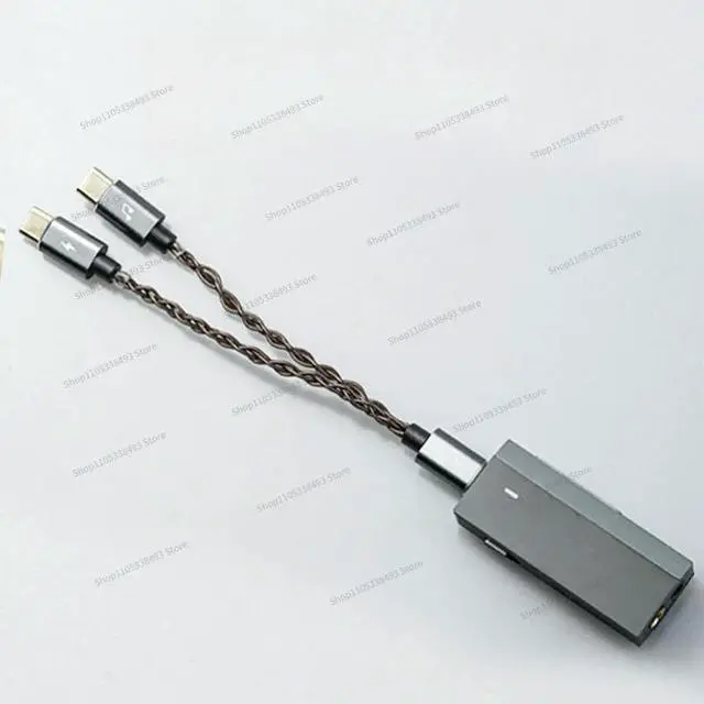 Alt view image 2 of 3 - For Decode HiFi Small Tail One Point Two Upgrade Cable Audio Adapter Cable, Independent Power Supply Cable