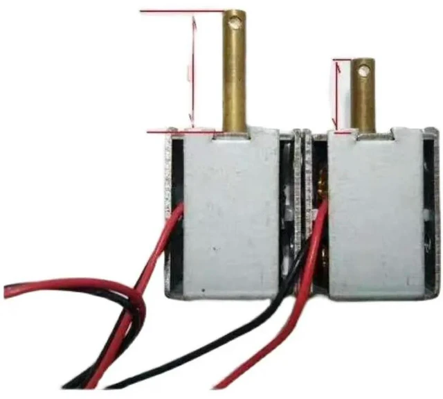 Alt view image 3 of 3 - DC Miniature Electromagnet with Stroke of 7MM. DC Bidirectional Self-holding Electromagnet with Pulse of 12V