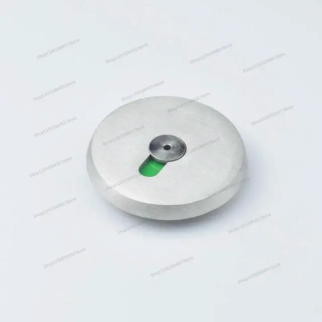 Alt view image 3 of 3 - For Bathroom Partition Accessories/precision Casting 304 Stainless Steel Manned Unmanned Instruction Latch Door