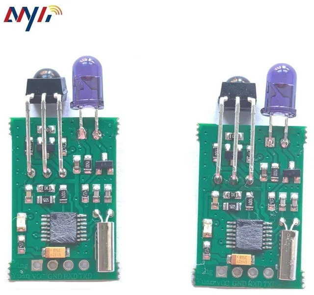 Main image of Pair of Far Infrared to TTL Modules TTL to IR 38Khz Carrier Module Remote Acquisition IR Learning