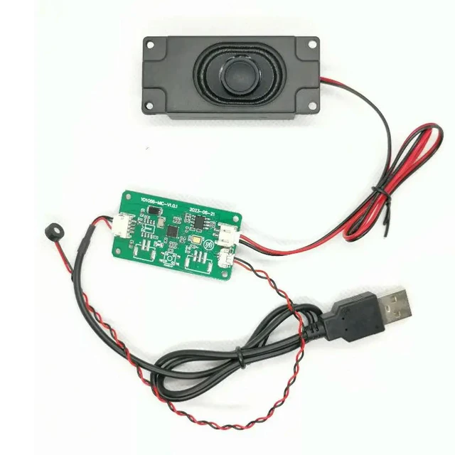 Alt view image 3 of 3 - RaspberryssPi 4b USB Audio Module Drive-free Sound Card Audio Conversion Playback Recording