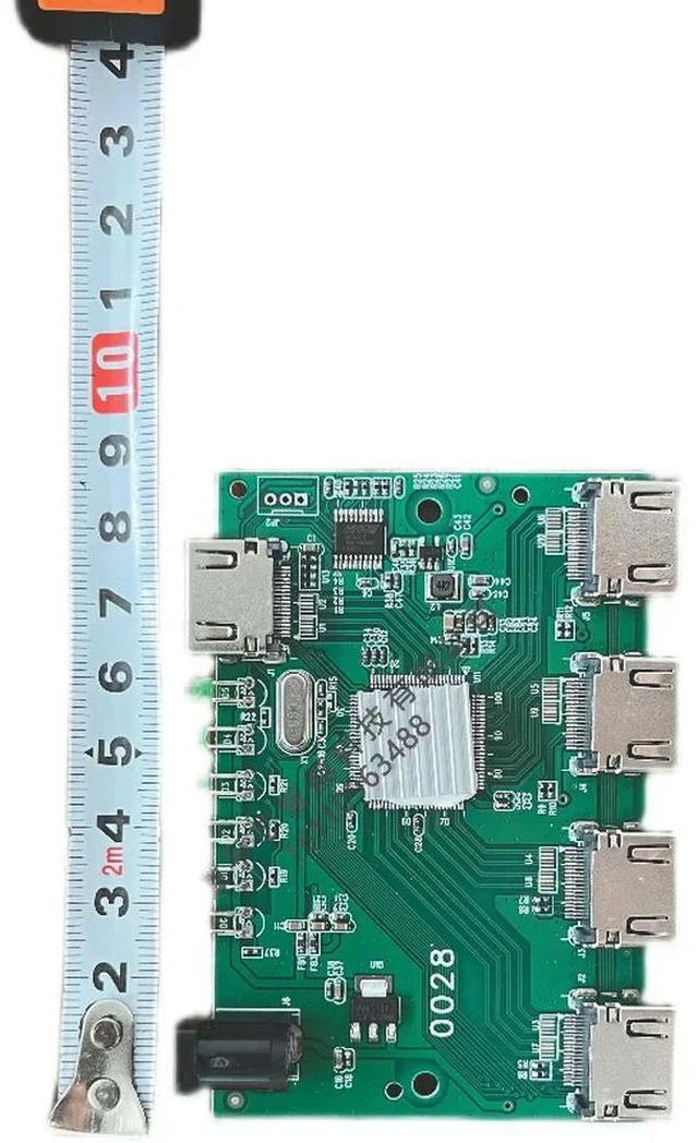 Alt view image 3 of 3 - MS9332/MS9334/MS9337 HDMI Splitter HDM1 into 2/4/8 1 in 2 Out HDMI Splitter