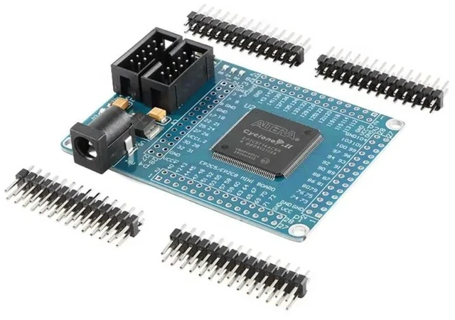 Main image of ALTERA FPGA CycloneII Learning Board Module 5V EPCS4 4M Reset Switch Power Indicator EP2C5T144 Minimum System Development Board