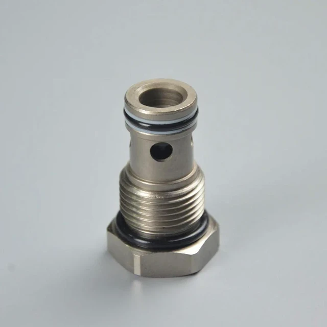 Alt view image 3 of 3 - Threaded Cartridge Check Valve CV12-20/DF12-01 Pressure Retaining Hydraulic Valve High Flow Rate