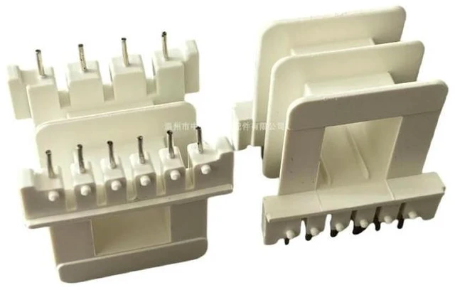 Main image of EI41 (13*16) Horizontal King 4+6PIN Low Frequency Transformer Pin Bone Wirewound Plastic Parts