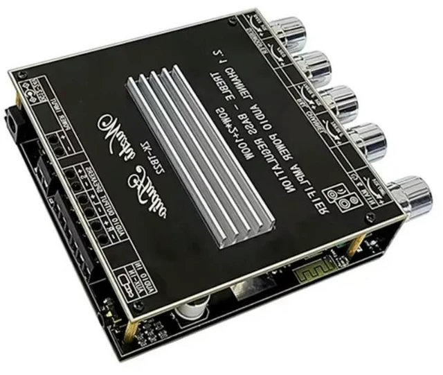 Main image of ZK-TB22P 2.1-Channel for Bluetooth Audio Amplifier Board TPA3116 Module TWS Box Potentiometer for External Electronic Modules