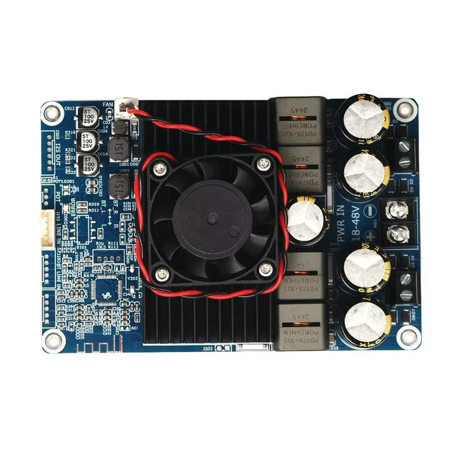 Alt view image 3 of 3 - BDM8-A TPA3255 High-power Amplifier Board 2x300W Stereo D-class ligent Device Robot Strong Sound Amplifier Module