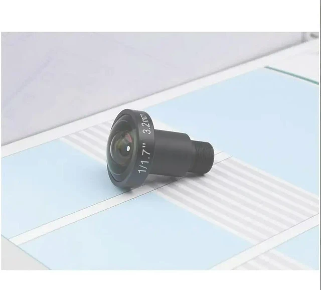 Alt view image 3 of 3 - WS1603212 M12 High Resolution Lens, 12MP, 160° FOV, 3.2mm Focal length, Compatible with Raspberry Pi Camera M12