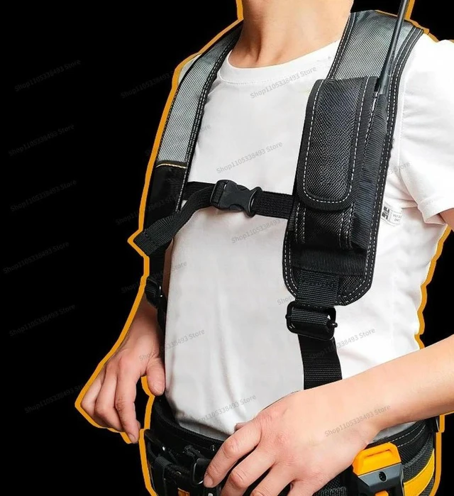 Main image of For Double Shoulder Strap, Multifunctional Shoulder Strap, Electrician Repair, Quick Hanging Belt, Thickened Strap.