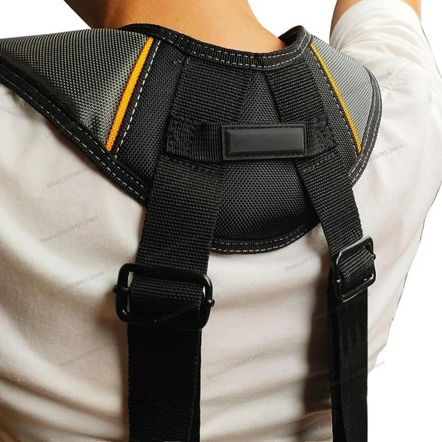 Alt view image 3 of 3 - For Double Shoulder Strap, Multifunctional Shoulder Strap, Electrician Repair, Quick Hanging Belt, Thickened Strap.